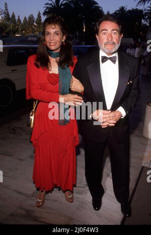 Talia Shire und Ehemann Jack Schwartzman März 1991 Credit: Ralph Dominguez/MediaPunch Stockfoto