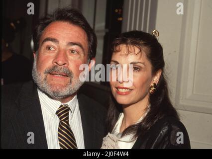 Talia Shire und Ehemann Jack Schwartzman März 1991 Credit: Ralph Dominguez/MediaPunch Stockfoto