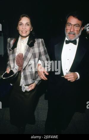 Talia Shire und Ehemann Jack Schwartzman März 1991 Credit: Ralph Dominguez/MediaPunch Stockfoto