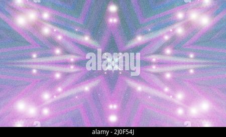 Ein abstraktes, funkelndes Starburst-Hintergrundbild. Stockfoto