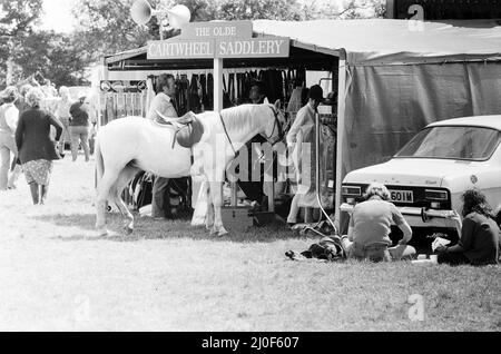 Gala, Beenham, Berkshire, Juli 1980. Stockfoto