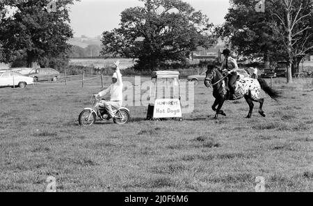 Gala, Beenham, Berkshire, Juli 1980. Stockfoto