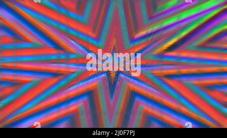 Eine abstrakte starburst Hintergrundbild. Stockfoto
