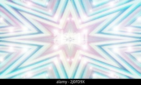 Ein abstraktes, funkelndes Starburst-Hintergrundbild. Stockfoto