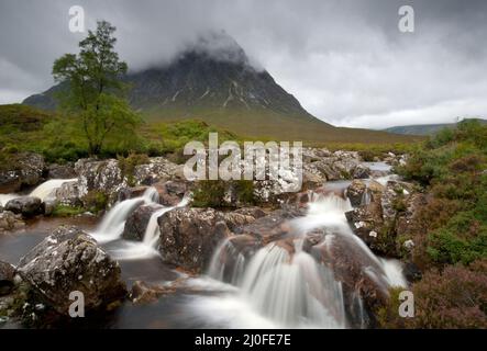 Glencoe Highlands Schottland Stockfoto
