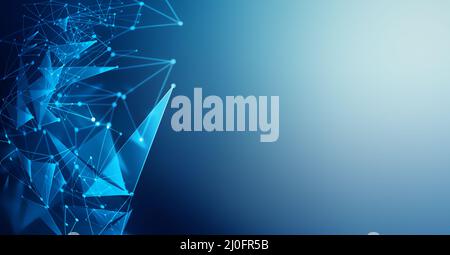 Abstrakter High-Tech-Hintergrund Stockfoto