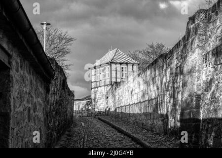 Bilder Impressionen aus der Weltkulturstadt Quedlinburg im Harz Stockfoto