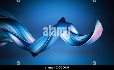 Abstract 3D Wave Stockfoto