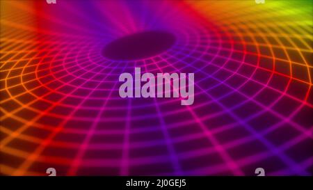 Digital Spider Web abstrakter Hintergrund. Stockfoto