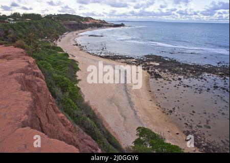 Pipa, tropischer Strandblick, Natal, Brasilien, Südamerika Stockfoto