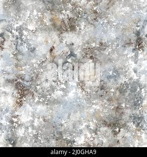Nahtloses, neutrales und weißes, klassisch-abstraktes Oberflächenmuster für den Druck. Stockfoto