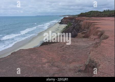 Pipa, tropischer Strandblick, Natal, Brasilien, Südamerika Stockfoto