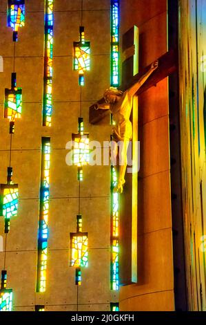 Verkündigung der Seligen Jungfrau Maria Katholischen Kirche, Toronto, Kanada Stockfoto