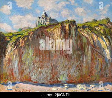 L'Église de Varengeville mit Matinaleffekt. Claude Monet. 1882. Stockfoto