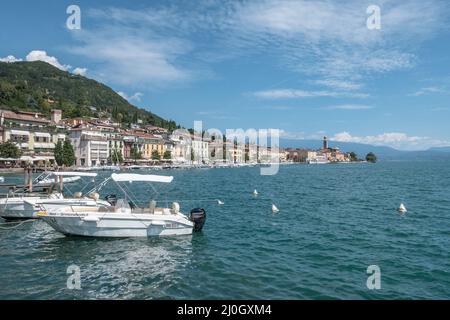 SalÃ², Gardasee Stockfoto