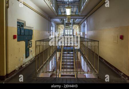 Gedenkstätte Bautzen ein ehemaliger spezielle Gefängnis Bautzen Stockfoto