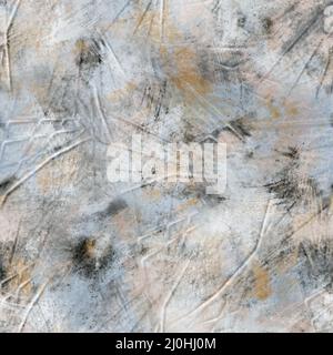 Nahtloses, neutrales und weißes, klassisch-abstraktes Oberflächenmuster für den Druck. Stockfoto