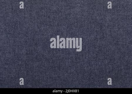 Blau melange Strickstoff aus Heidekraut-Mischgarn texturierter Hintergrund Stockfoto