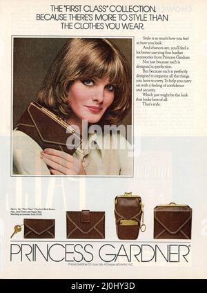 Vintage November 1976 Anzeige für das „Ladies“ Home Journal, USA Stockfoto