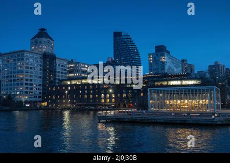 Jane's Karussell im Brooklyn Bridge Park Brooklyn NYC Stockfoto