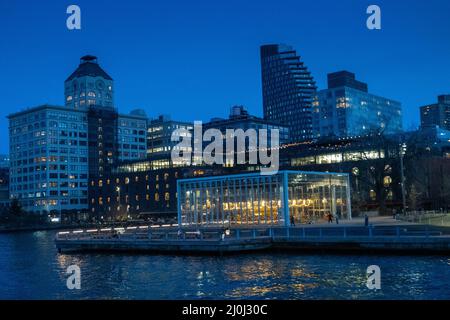 Jane's Karussell im Brooklyn Bridge Park Brooklyn NYC Stockfoto