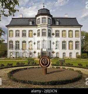 Schloss Zweibrueggen, Wurmtal, Uebach-Palenberg, Niederrhein, Nordrhein-Westfalen, Deutschland, Europa Stockfoto