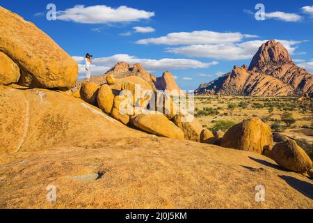 Malerische Steine Stockfoto