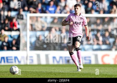 GILLINGHAM, GROSSBRITANNIEN. MÄR 19. Jordan Story of Sheffield Wednesday während des Sky Bet League 1-Spiels zwischen Gillingham und Sheffield Wednesday im MEMS Priestfield Stadium, Gillingham am Samstag, 19.. März 2022. (Kredit: Tom West | MI News) Kredit: MI Nachrichten & Sport /Alamy Live News Stockfoto