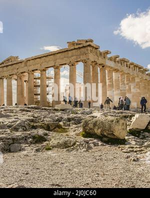 Parthenon Akropolis, Athen, Griechenland Stockfoto