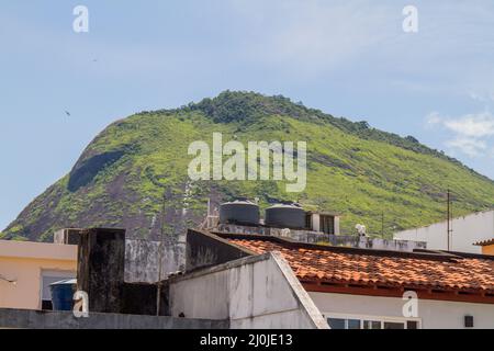 Ziegenhügel von Ipanema aus in rio de janeiro, brasilien. Stockfoto