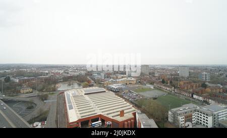 Coventry City Centre Skyline Stockfoto