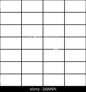 Gitter, Netz. Plotten von Papier, Diagrammpapier und Koordinatenpapier, Muster - Stock Vektorgrafik, Clip-Art-Grafiken Stock Vektor