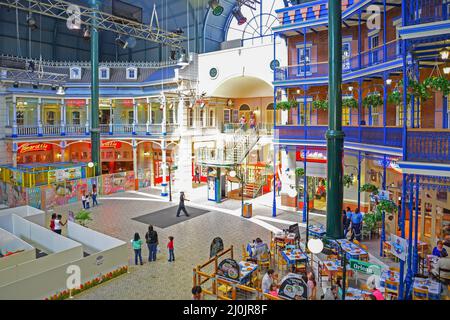 Innenhof des Lakeside Mall, Benoni, East Rand, Provinz Gauteng, Südafrika Stockfoto