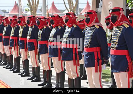 Bahrain Circuit Ambiente während des Formel 1 Gulf Air Bahrain Grand Prix 2022, 1. Runde der FIA Formel 1 Weltmeisterschaft 2022, auf dem Bahrain International Circuit, vom 18. Bis 20. März 2022 in Sakhir, Bahrain - Foto DPPI Stockfoto