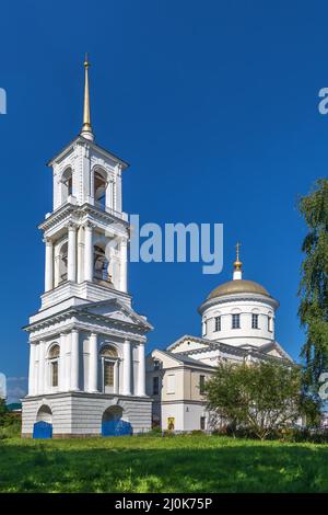 Kirche des Propheten Elia, Torschok, Russland Stockfoto