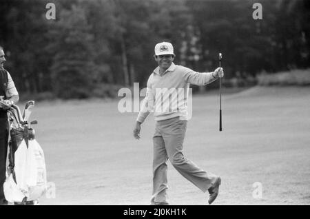 Ryder Cup 1981, 18.. Bis 20. September 1981 im Walton Heath Golf Club in Walton-on-the-Hill, Surrey, England. Das Team der Vereinigten Staaten gewann den Wettbewerb mit 18,5 bis 9,5 Punkten. Bilder aufgenommen am 19.. September 1981. Lee Trevino Stockfoto