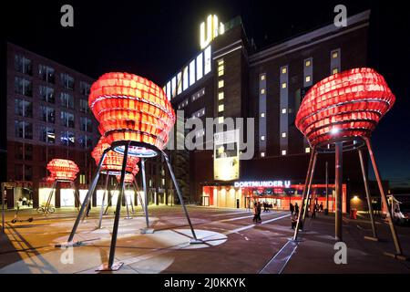 Dortmunder U, Zentrum für Kunst und Kreativität, Dortmund, Ruhrgebiet, Deutschland, Europa Stockfoto