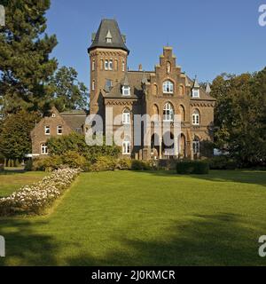 Marienburg, Monheim am Rhein, Bergisches Land, Nordrhein-Westfalen, Deutschland, Europa Stockfoto