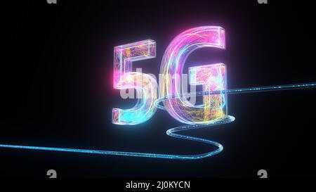 5G Technologie Stockfoto