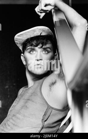 Steve Strange im Camden Palace Club, London. 23.. Juni 1982. Stockfoto