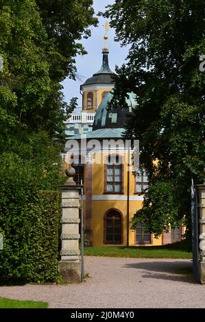 Historisches Schloss Belvedere in Weimar, Thüringen Stockfoto