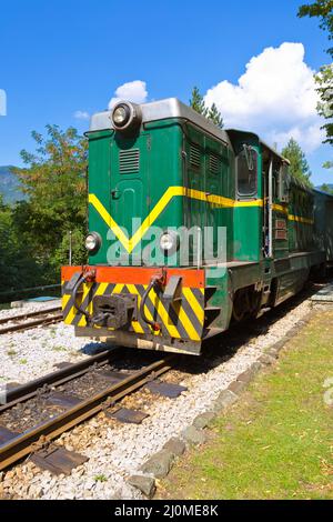 Reise in Sarganska Osmica (Shargan 8) - Serbien Stockfoto