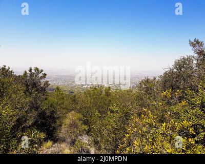 Claremont, Kapstadt, Südafrika, schöne Aussicht vom Tafelberg. Stockfoto