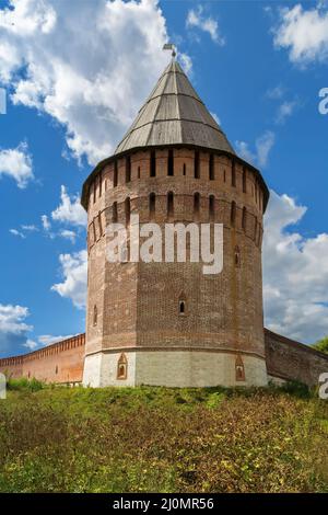 Festungsmauer, Smolensk, Russland Stockfoto