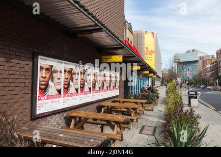 Young Vic Theatre in the Cut in London, England, Großbritannien Stockfoto