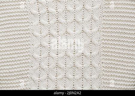 Gestricktes Sweatshirt im Detail Stockfoto