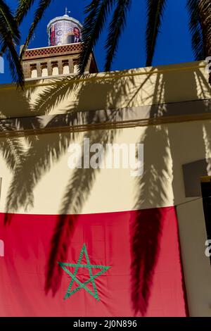 Cap Spartel am Eingang zur Straße von Gibraltar Stockfoto