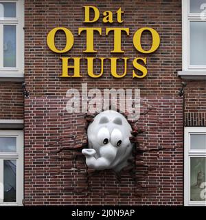 DAT Otto Huus, Otto Waalkes Museum und Fanartikelgeschäft, Emden, Ostfriesland, Deutschland, Europa Stockfoto