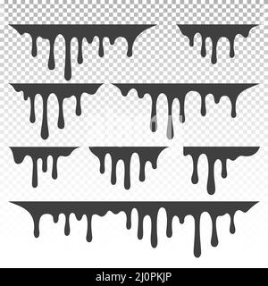 Tropfende Formen Stock Vektor