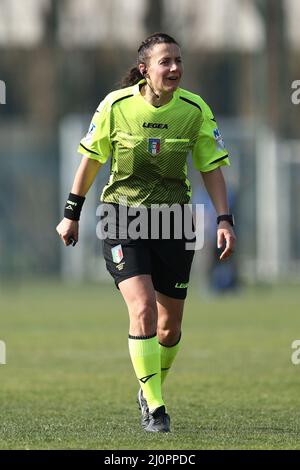 Kateryna Monzul' während des Spiels Inter - FC Internazionale gegen UC Sampdoria, Italienische Fußballserie A Frauenspiel in Mailand, Italien, März 20 2022 Stockfoto